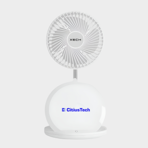 Aero Charge – 15W Fast Wireless Charger with Mini Fan