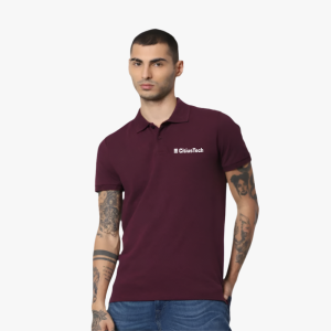 Jack & Jones – Jacquard Polo T-shirt