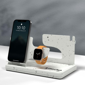 Flappy Marble Foldable Desk Organizer